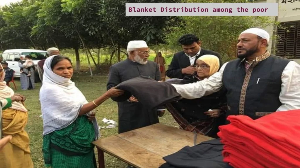 Annual Blanket Distribution Among The Poor